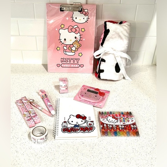 Sanrio Other - Hello Kitty Clipboard Bundle deal with free small Hello Kitty